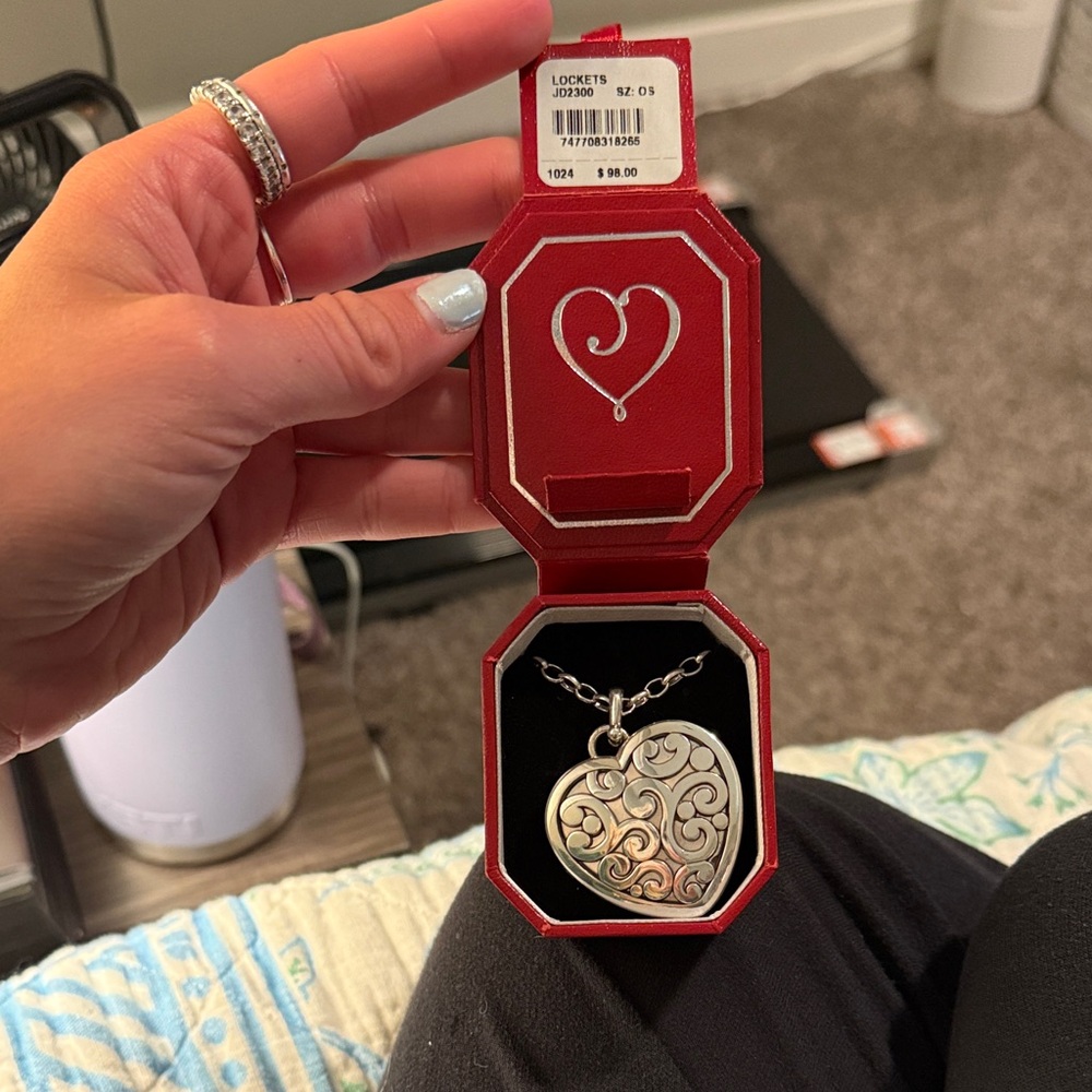 Brighton Silver Heart Locket